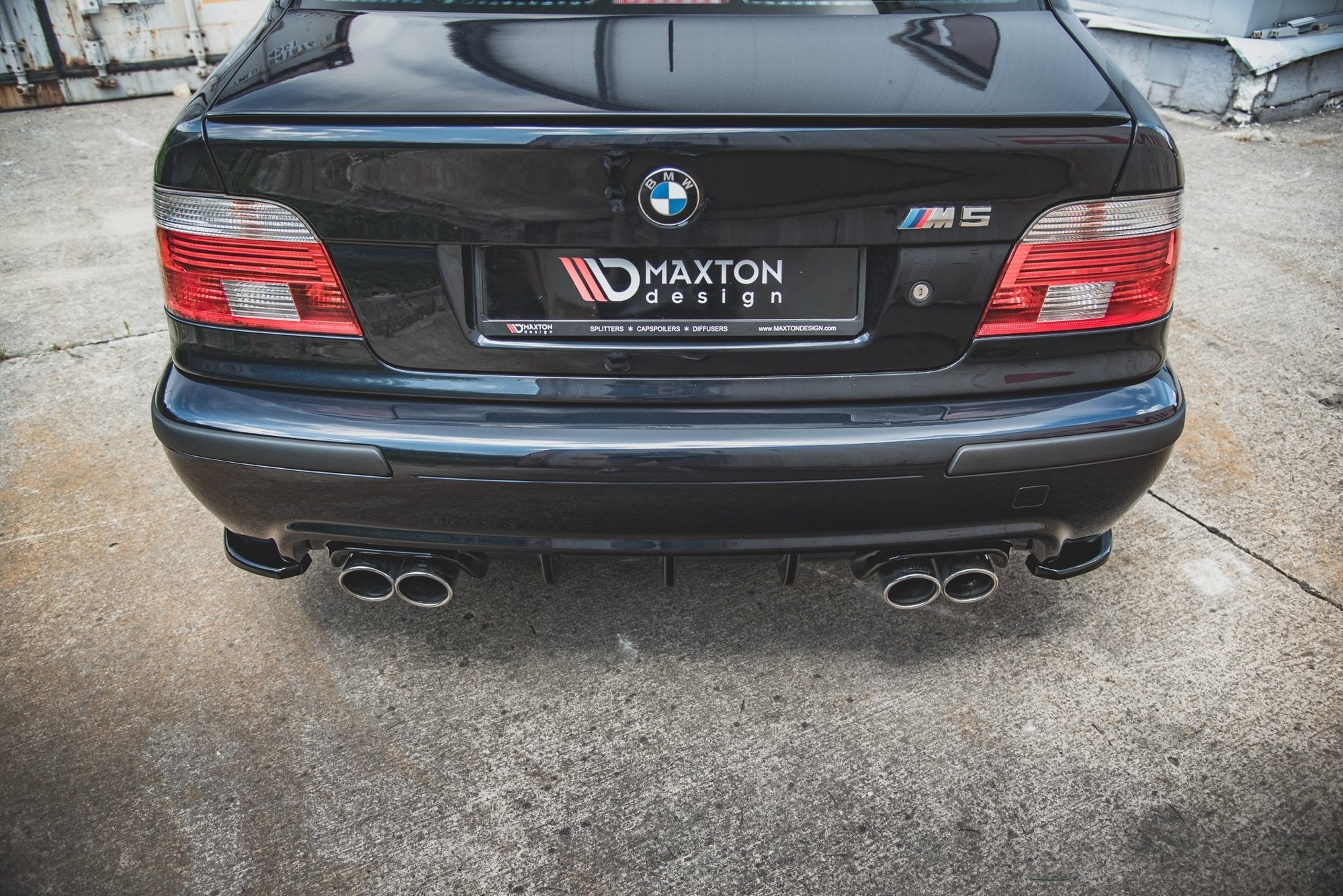 Maxton Design Splitters laterales traseros para BMW M5 / 5 M-Pack E39 - imagen 3