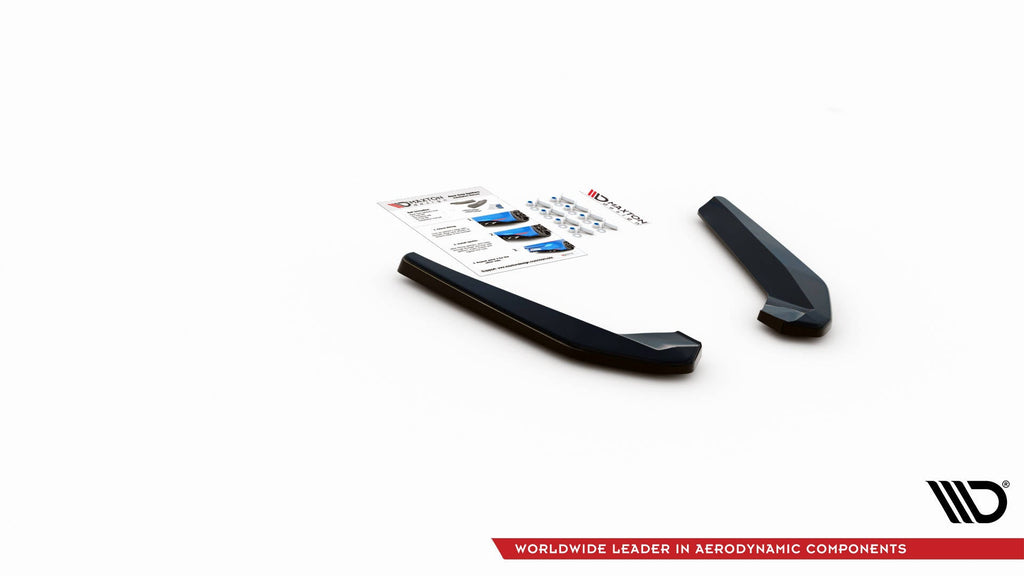 Maxton Design Splitters laterales traseros para BMW X1 M-Pack F48 / F48 Facelift - imagen 4