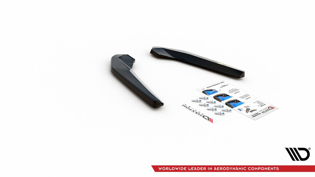 Maxton Design Splitters laterales traseros para BMW X1 M-Pack F48 / F48 Facelift - imagen 5