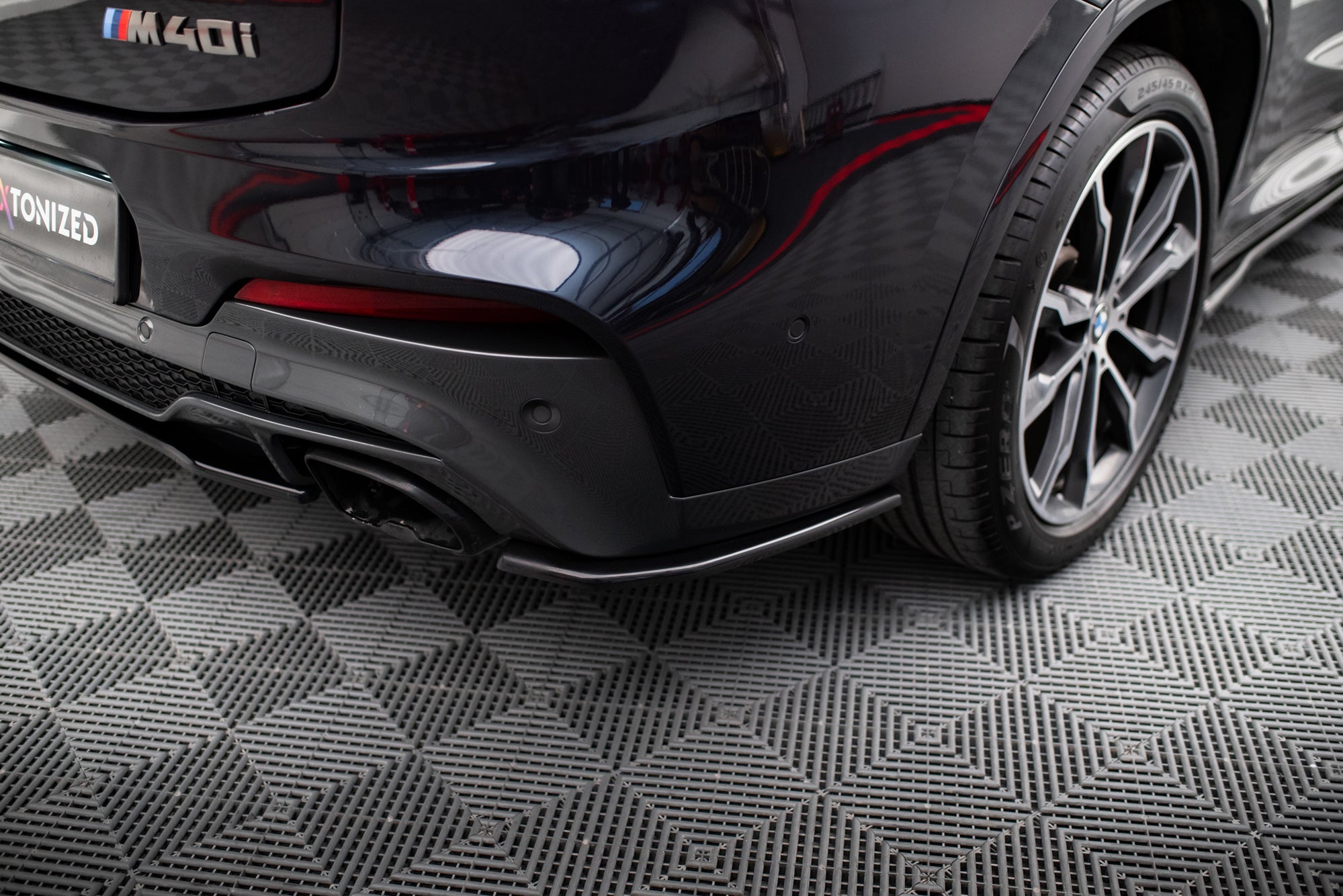Maxton Design Splitters laterales traseros para BMW X4 M40i G02 - imagen 1