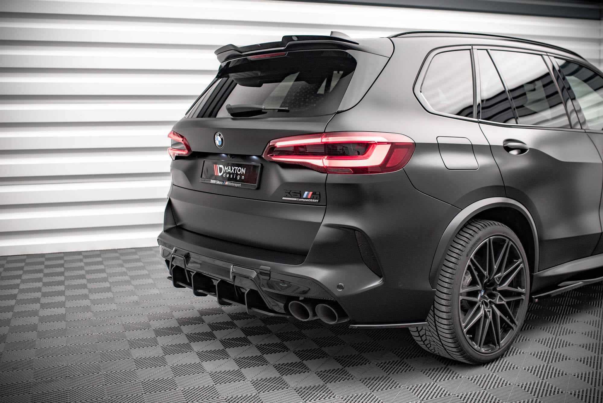 Maxton Design Splitters laterales traseros para BMW X5M F95 / F95 Facelift - imagen 2