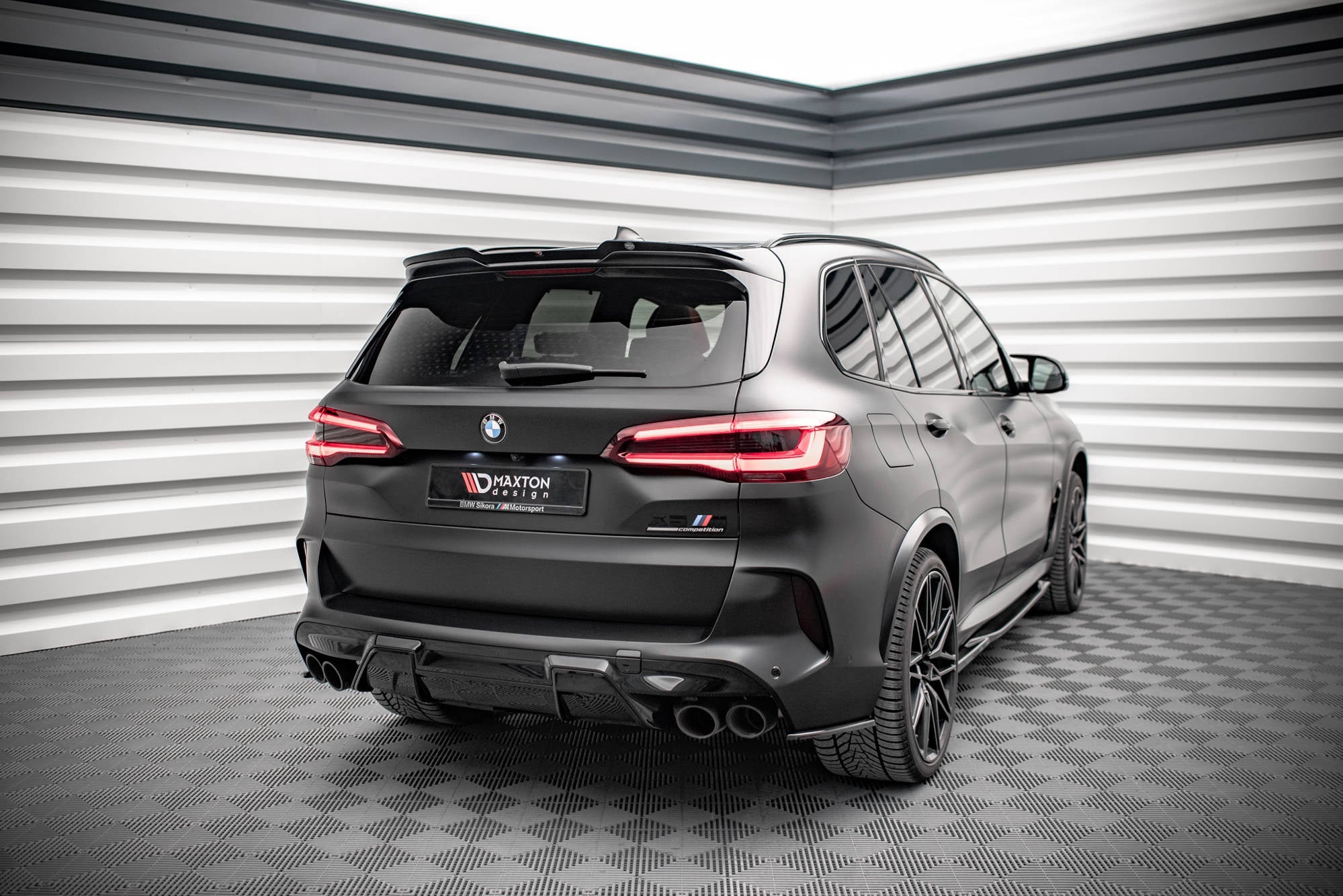 Maxton Design Splitters laterales traseros para BMW X5M F95 / F95 Facelift - imagen 3