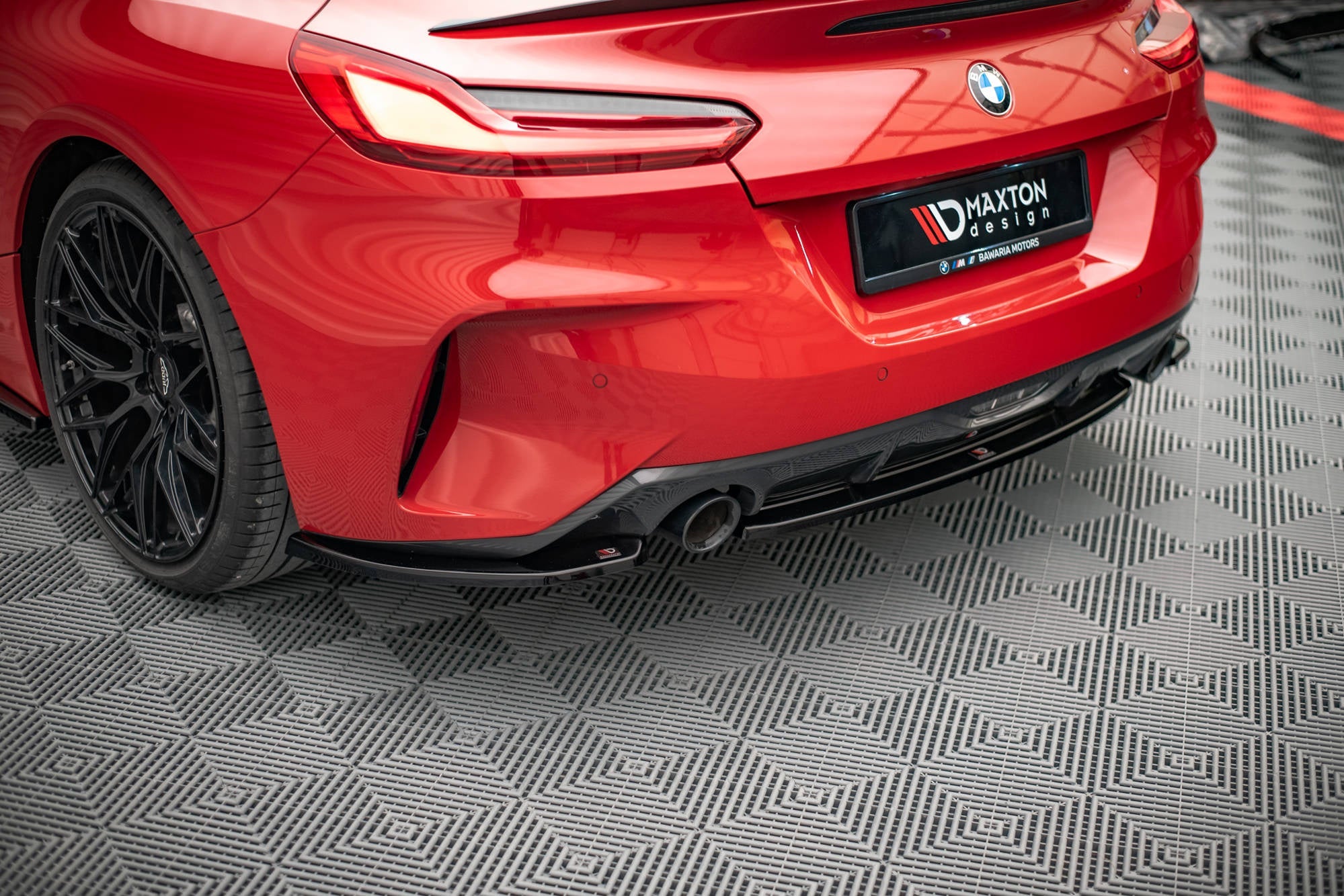 Maxton Design Splitters laterales traseros para BMW Z4 M-Pack G29 - imagen 1