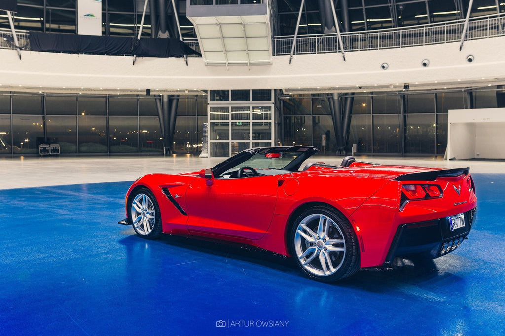 Maxton Design Splitters laterales traseros para Chevrolet Corvette Stingray C7 - imagen 2