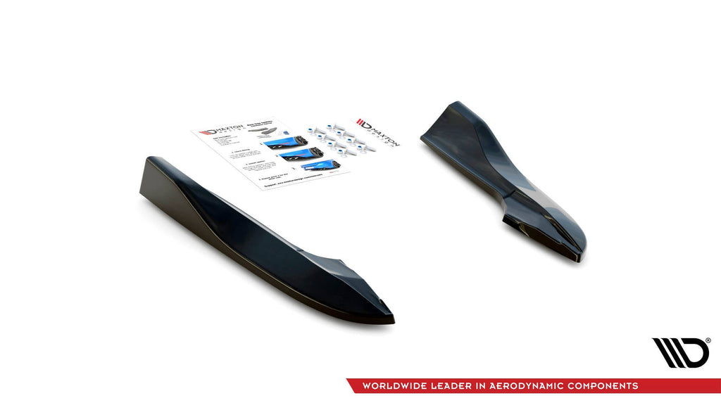 Maxton Design Splitters laterales traseros para Dodge Challenger RT Mk3 Facelift - imagen 4