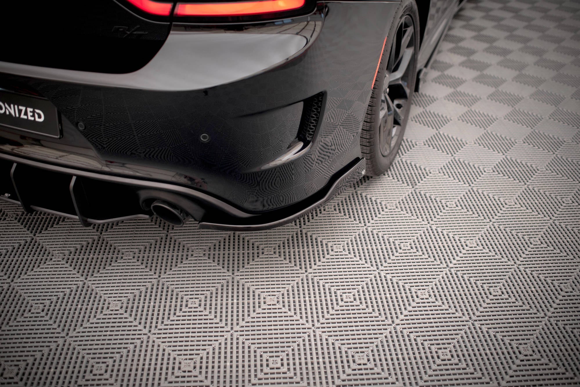 Maxton Design Splitters laterales traseros para Dodge Charger SRT Mk7 Facelift - imagen 1