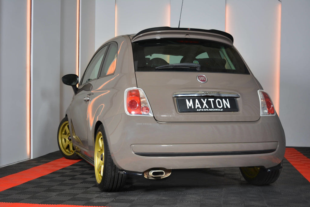 Maxton Design Splitters laterales traseros para Fiat 500 - imagen 3