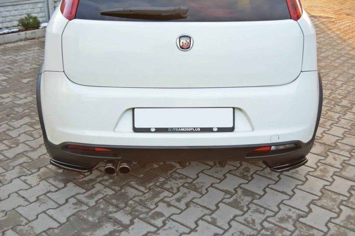 Maxton Design Splitters laterales traseros para Fiat GrandE Punto ABARTH - imagen 2