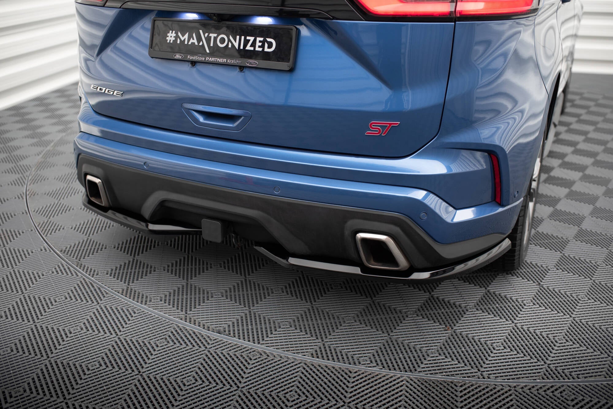 Maxton Design Splitters laterales traseros para Ford Edge ST Mk2 Facelift - imagen 1