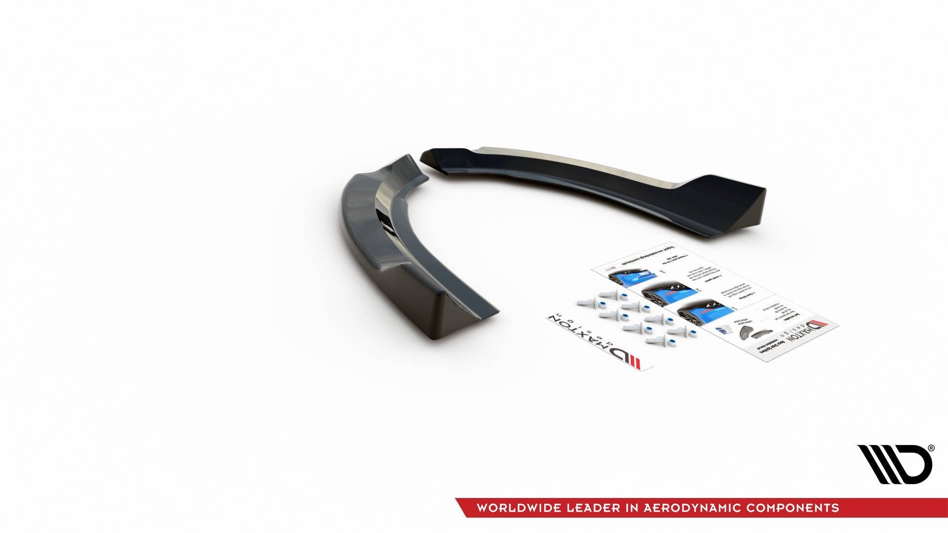 Maxton Design Splitters laterales traseros para Ford Escape Mk3 - imagen 4