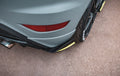 Maxton Design Splitters laterales traseros para Ford Fiesta Mk7 ST Facelift - imagen 1