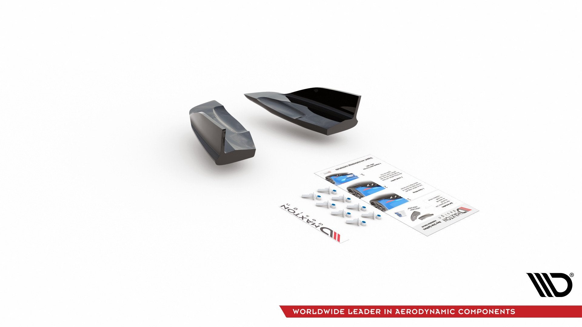Maxton Design Splitters laterales traseros para Ford Fiesta Mk7 ST Facelift - imagen 8