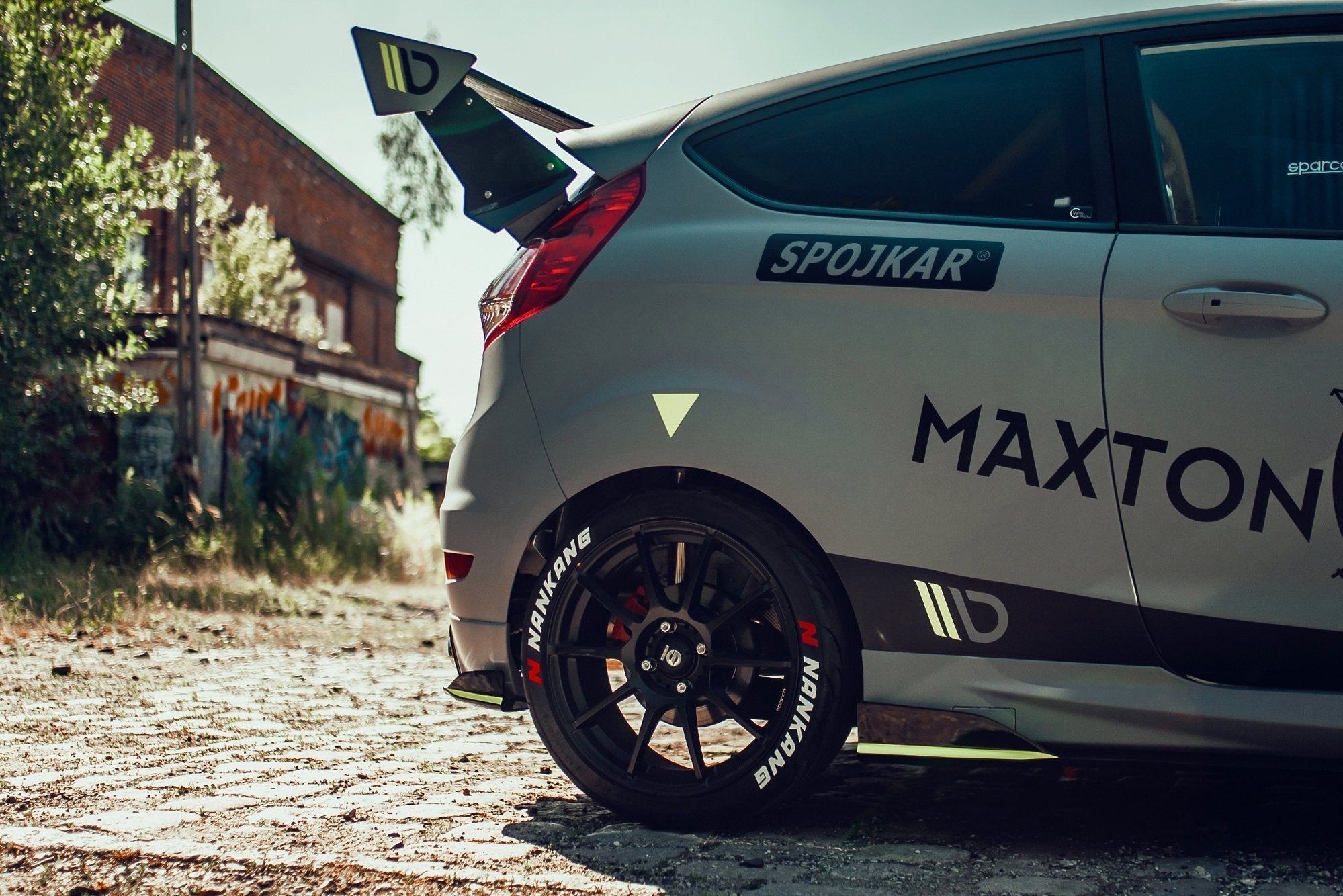 Maxton Design Splitters laterales traseros para Ford Fiesta Mk7 ST Facelift - imagen 4