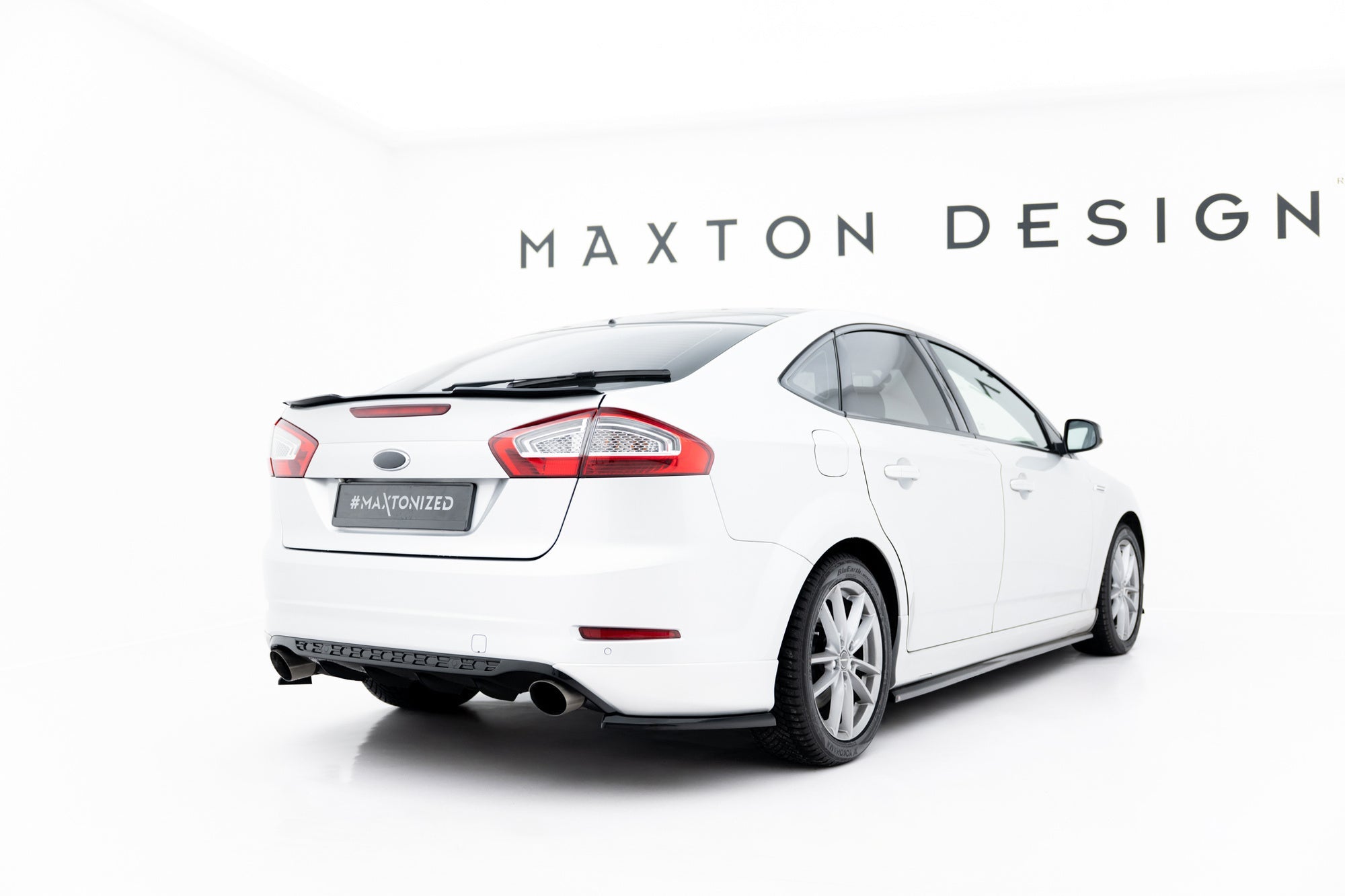 Maxton Design Splitters laterales traseros para Ford Mondeo ST-Line Sedan Mk4 Facelift - imagen 2