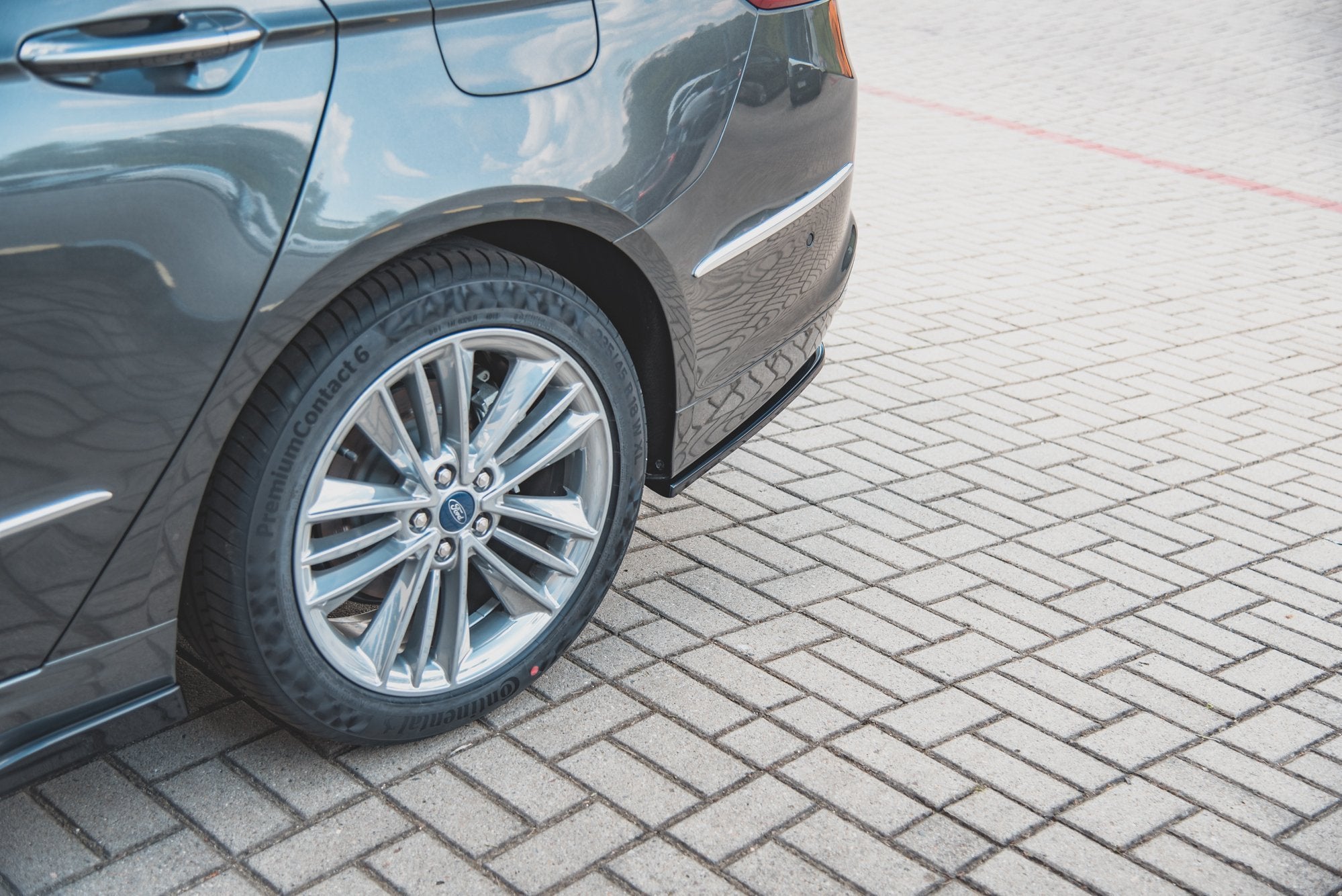Maxton Design Splitters laterales traseros para Ford Mondeo Vignale Mk5 Facelift - imagen 3
