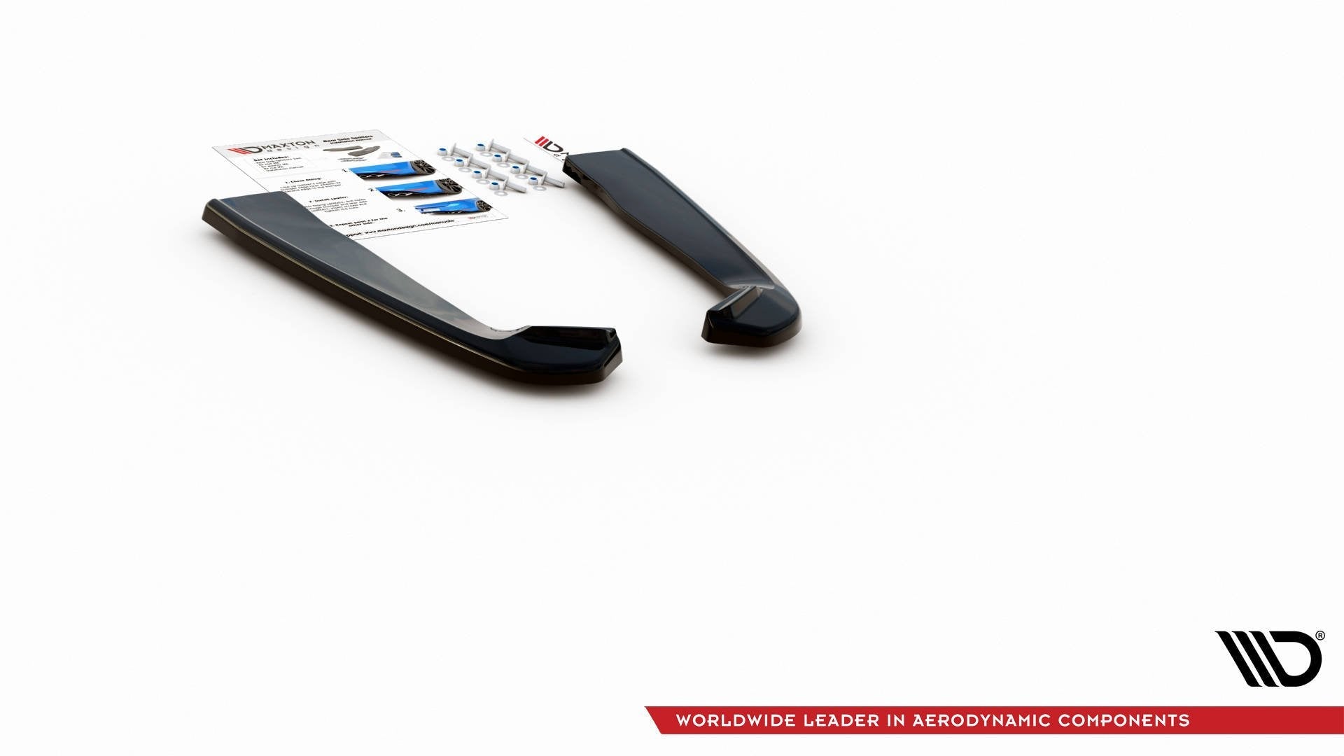 Maxton Design Splitters laterales traseros para Ford Mustang Mk. 6 Facelift - imagen 3