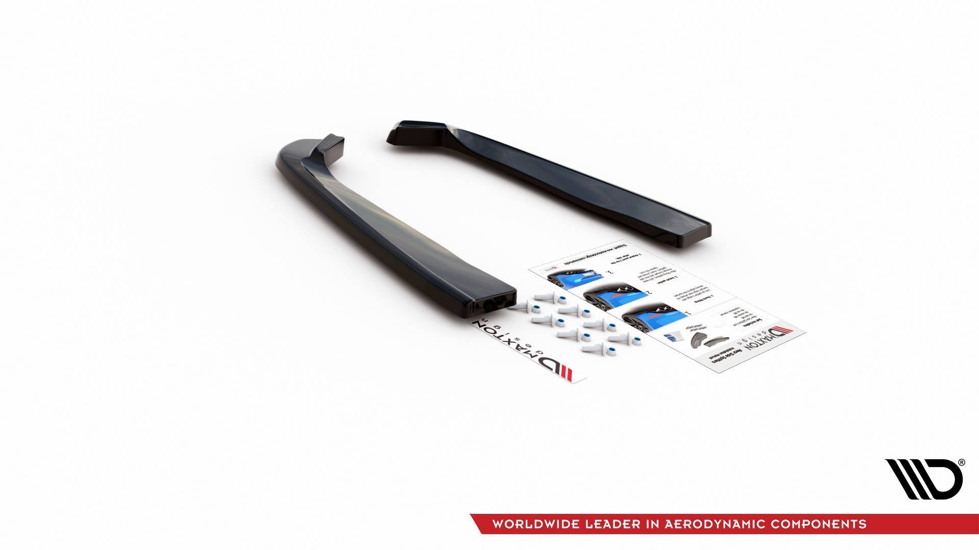 Maxton Design Splitters laterales traseros para Ford Mustang Mk. 6 Facelift - imagen 4