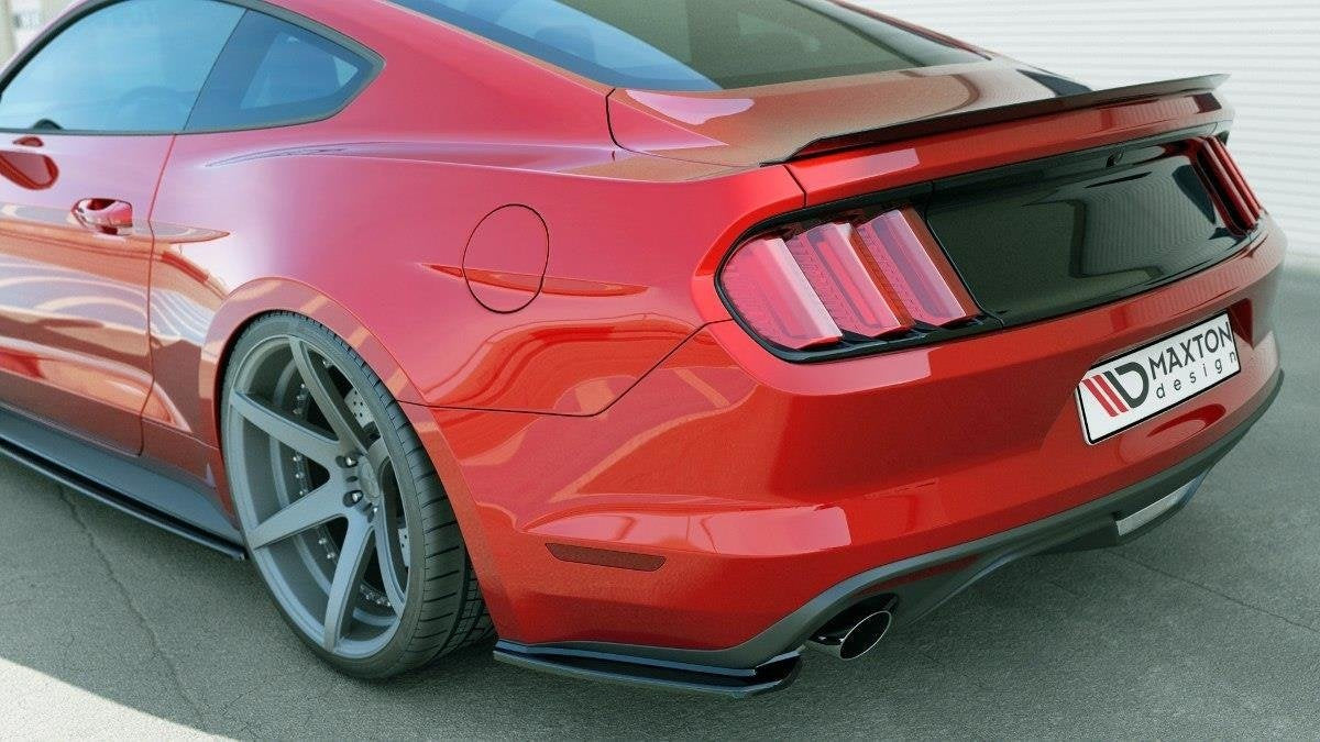 Maxton Design Splitters laterales traseros para Ford Mustang Mk6 - imagen 1