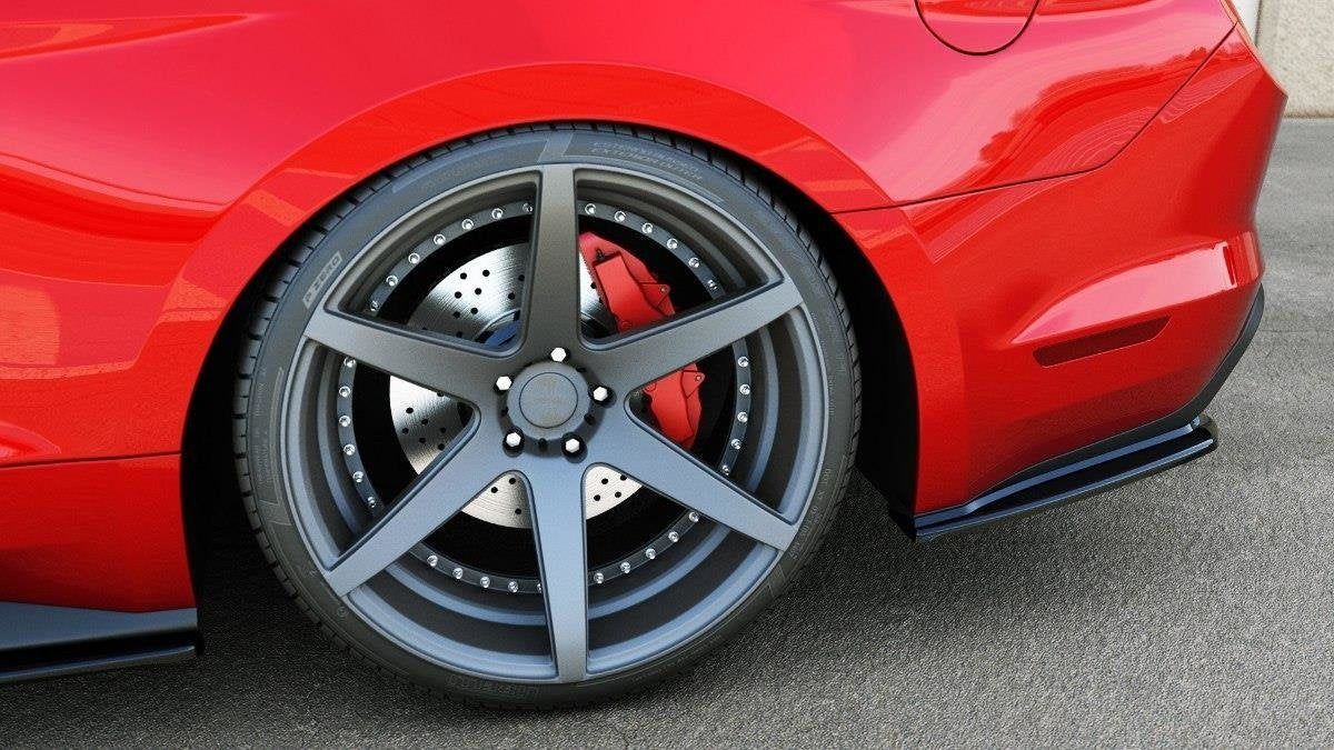 Maxton Design Splitters laterales traseros para Ford Mustang Mk6 - imagen 2