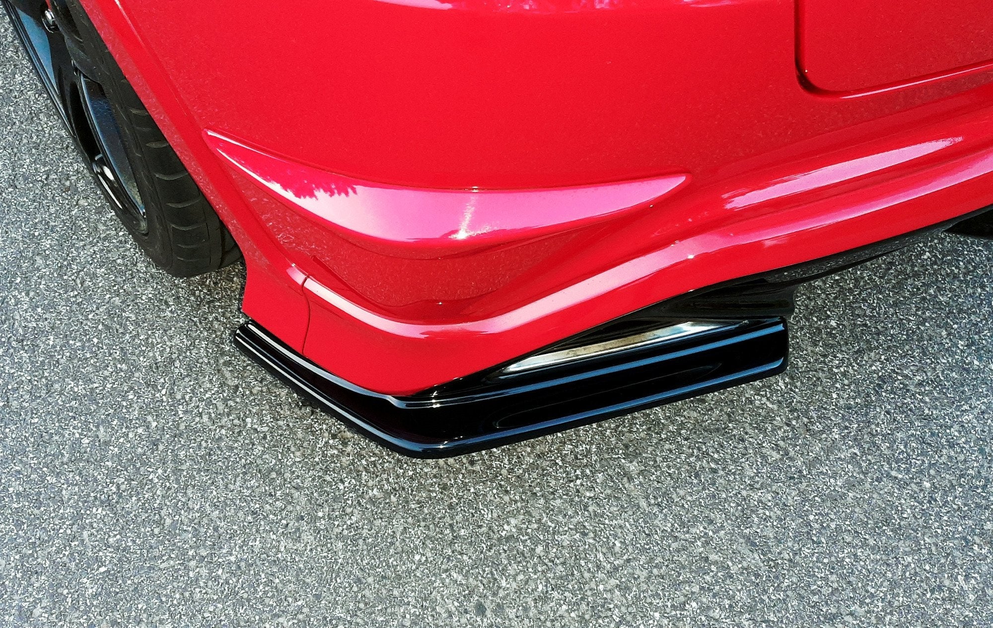 Maxton Design Splitters laterales traseros para Honda Civic Mk8 TYPE-R GP - imagen 2