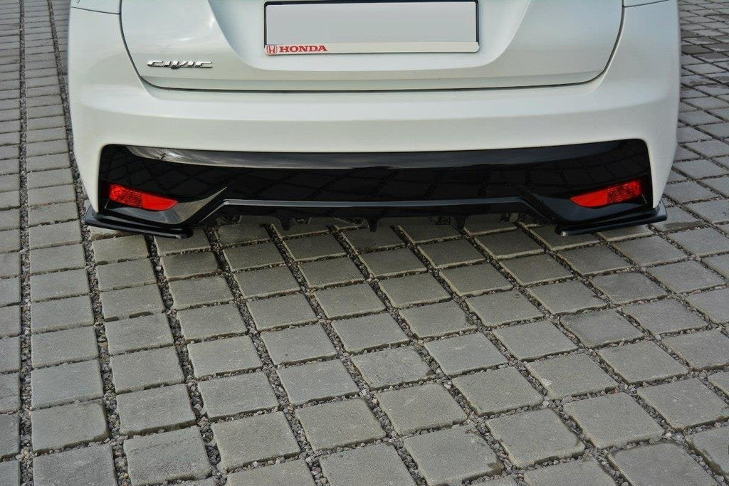 Maxton Design Splitters laterales traseros para Honda Civic Mk9 Facelift - imagen 3