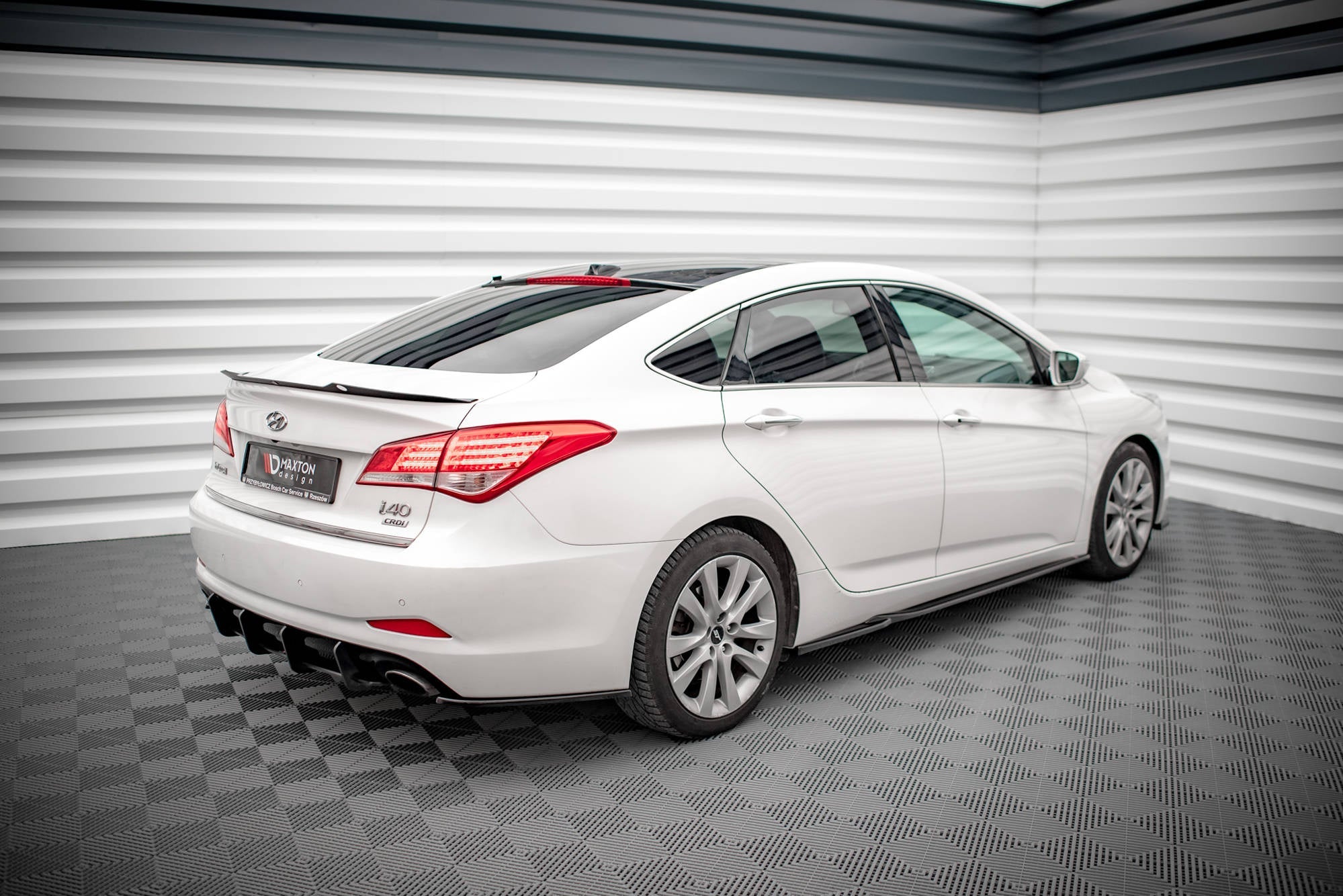 Maxton Design Splitters laterales traseros para Hyundai I40 Mk1 - imagen 2