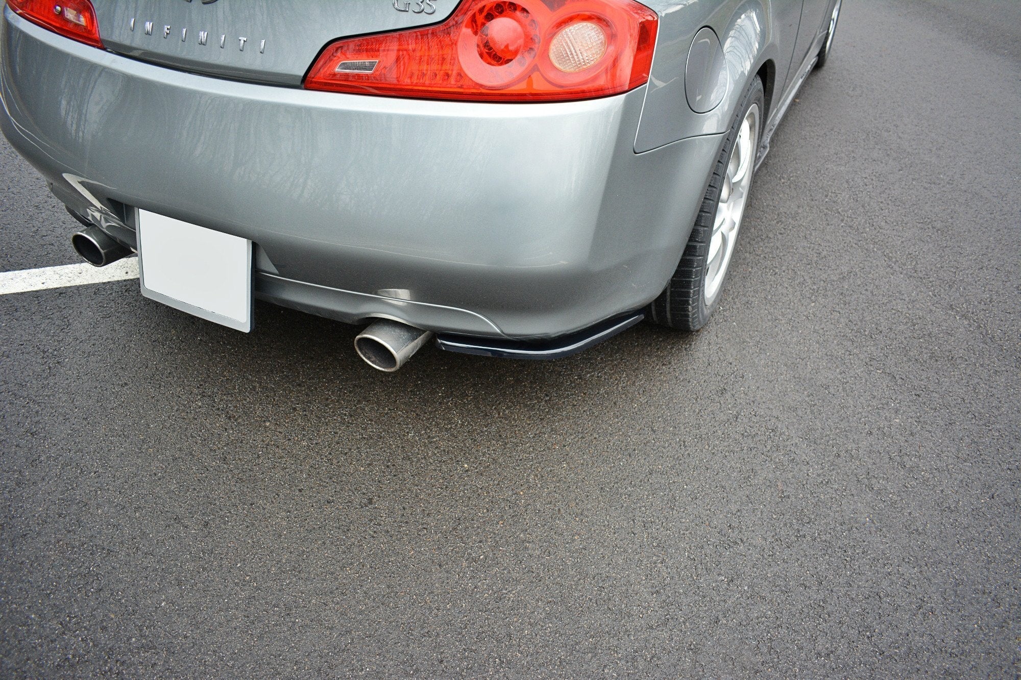 Maxton Design Splitters laterales traseros para Infiniti G35 Coupe - imagen 1