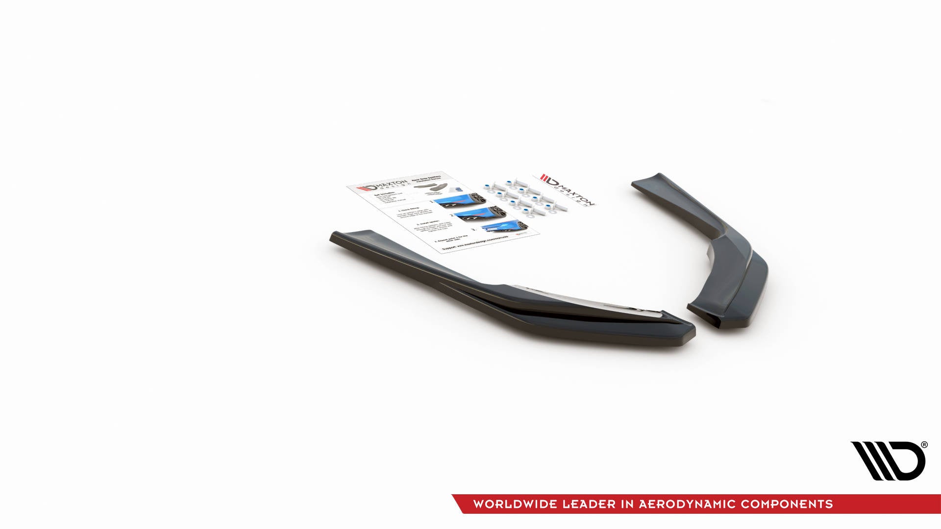 Maxton Design Splitters laterales traseros para Infiniti Q60 S Mk2 - imagen 3