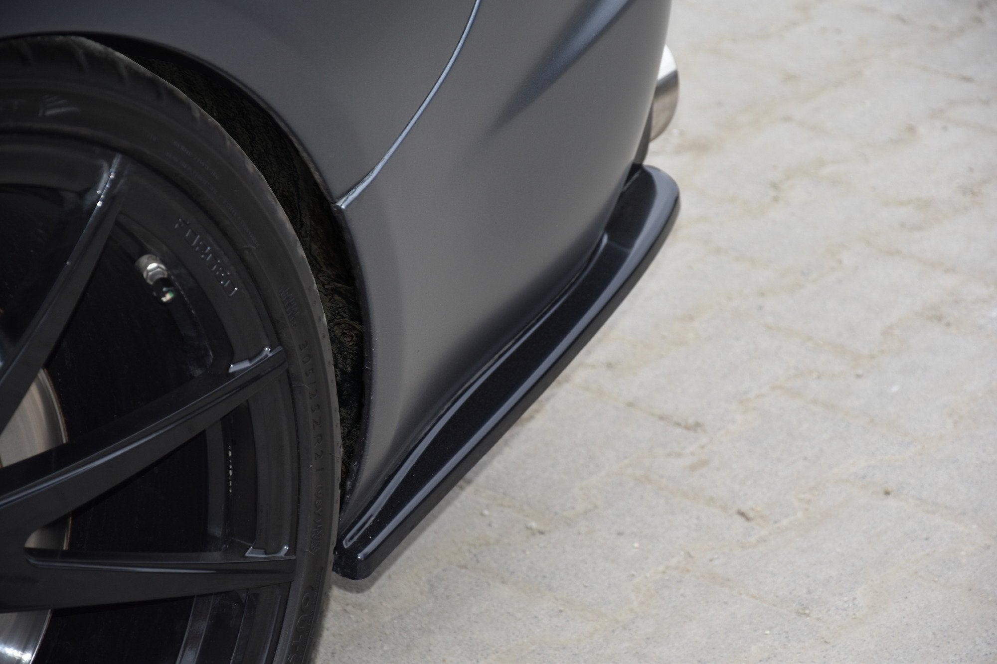 Maxton Design Splitters laterales traseros para Jaguar XF-R Mk1 - imagen 2