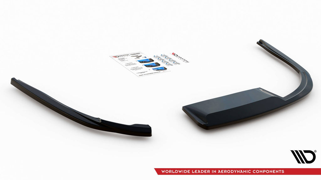 Maxton Design Splitters laterales traseros para Jaguar XF R-Sport X260 - imagen 4