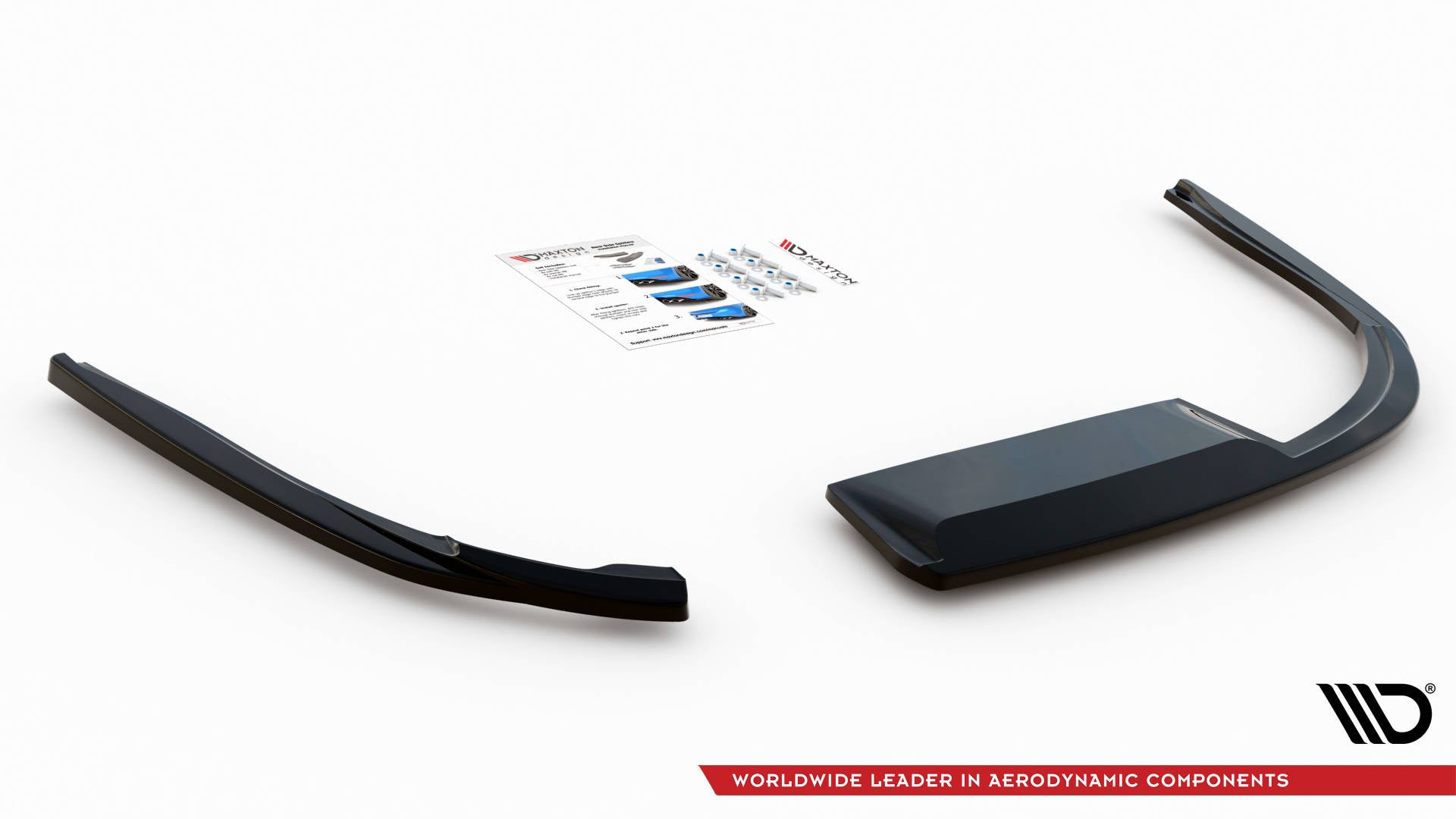 Maxton Design Splitters laterales traseros para Jaguar XF R-Sport X260 - imagen 4