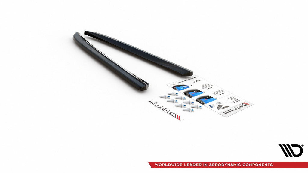 Maxton Design Splitters laterales traseros para Jaguar XJ R-Sport X351 Facelift - imagen 7