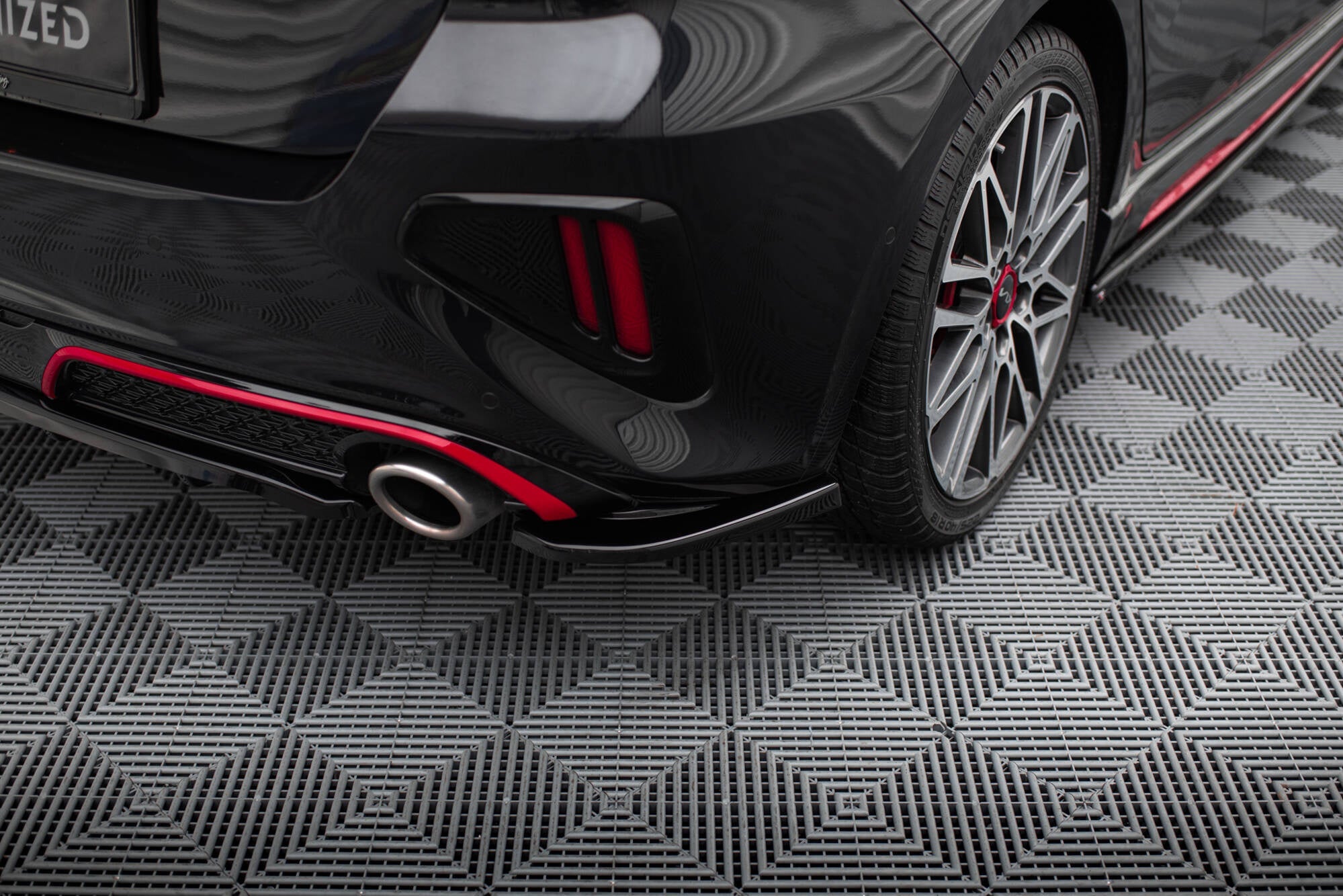 Maxton Design Splitters laterales traseros para Kia Ceed GT Mk3 Facelift - imagen 1