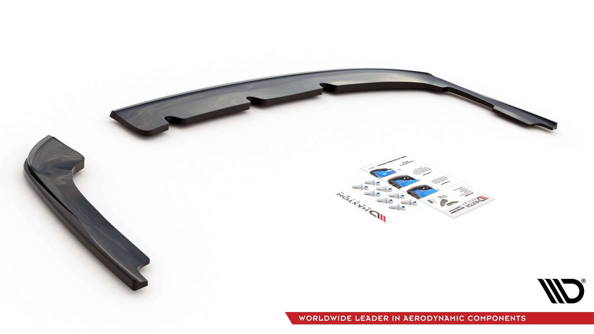 Maxton Design Splitters laterales traseros para Kia Optima Mk4 - imagen 5