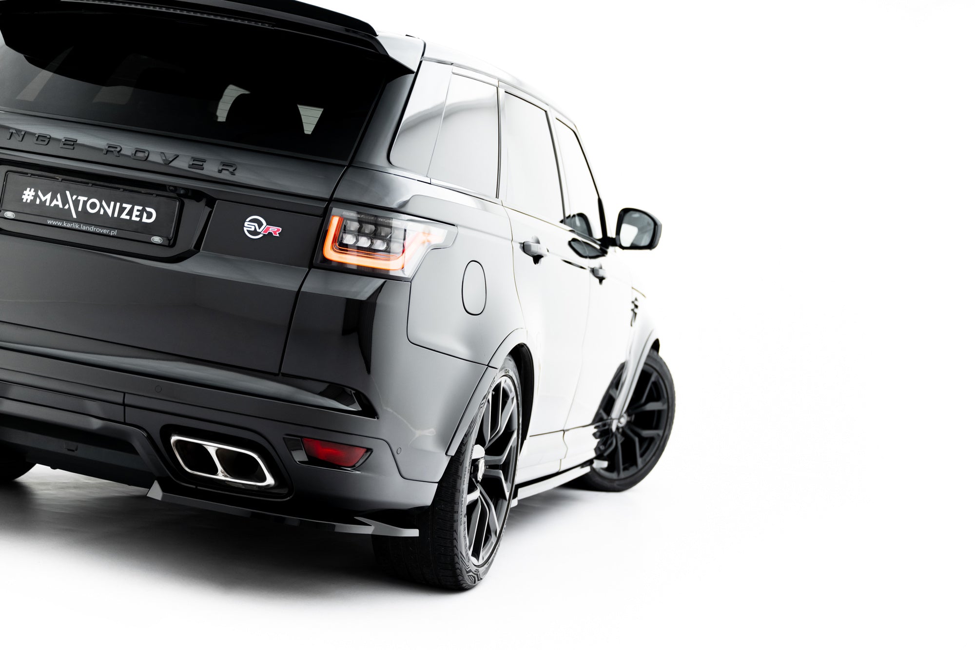 Maxton Design Splitters laterales traseros para Land Rover Range Rover SVR Mk2 Facelift - imagen 1