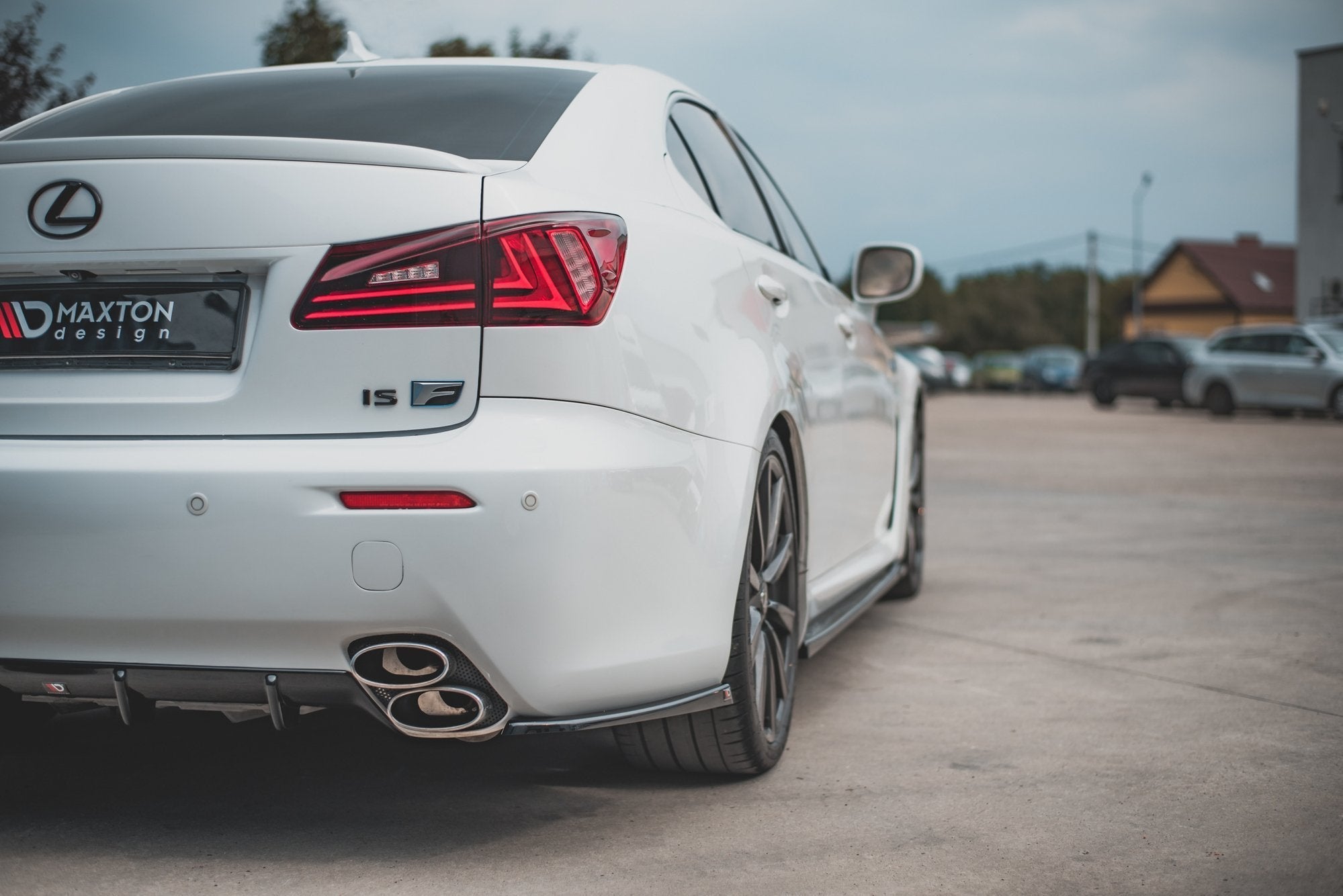 Maxton Design Splitters laterales traseros para Lexus IS F Mk2 - imagen 4