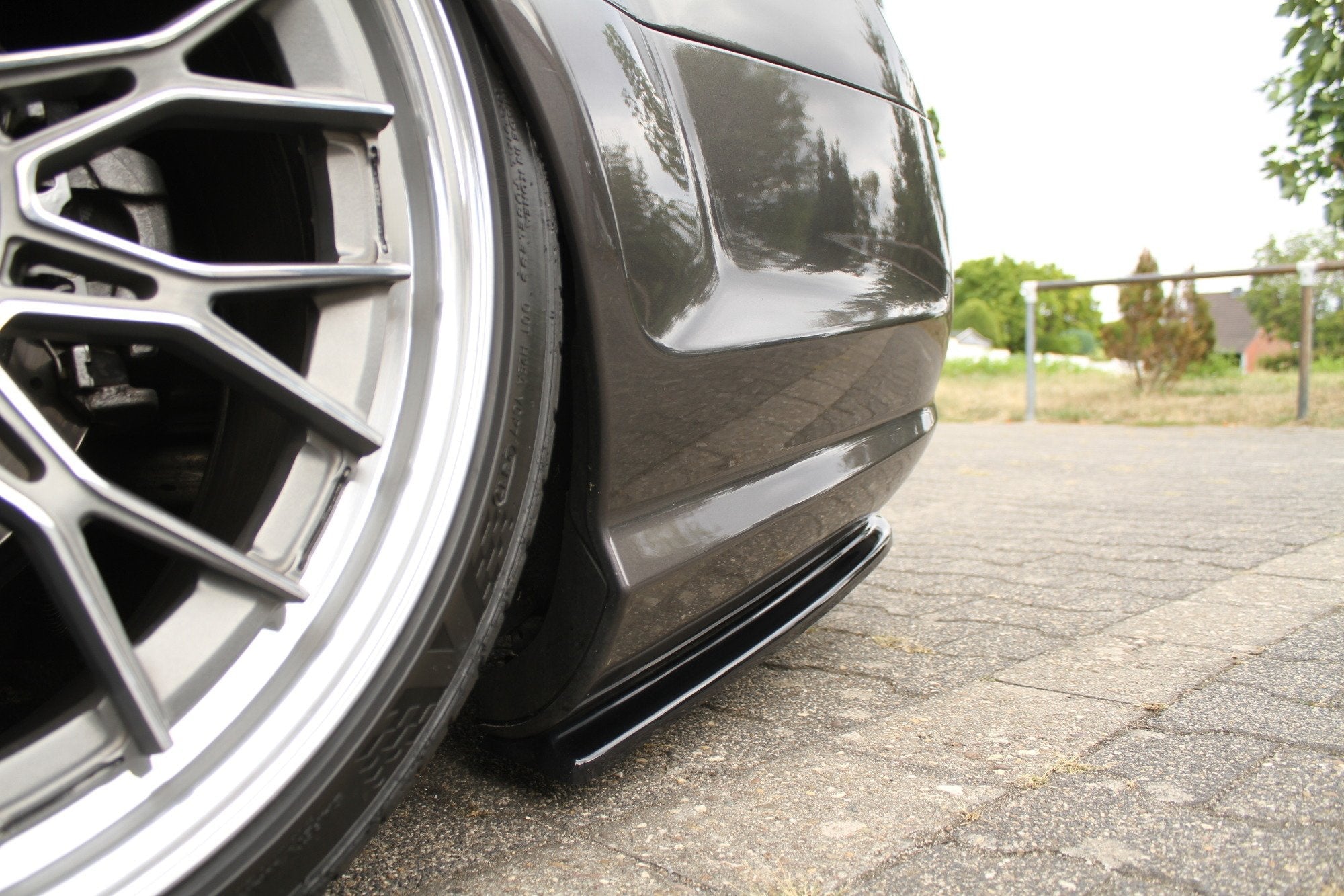 Maxton Design Splitters laterales traseros para Mercedes CL 500 C216 AMGLINE - imagen 1