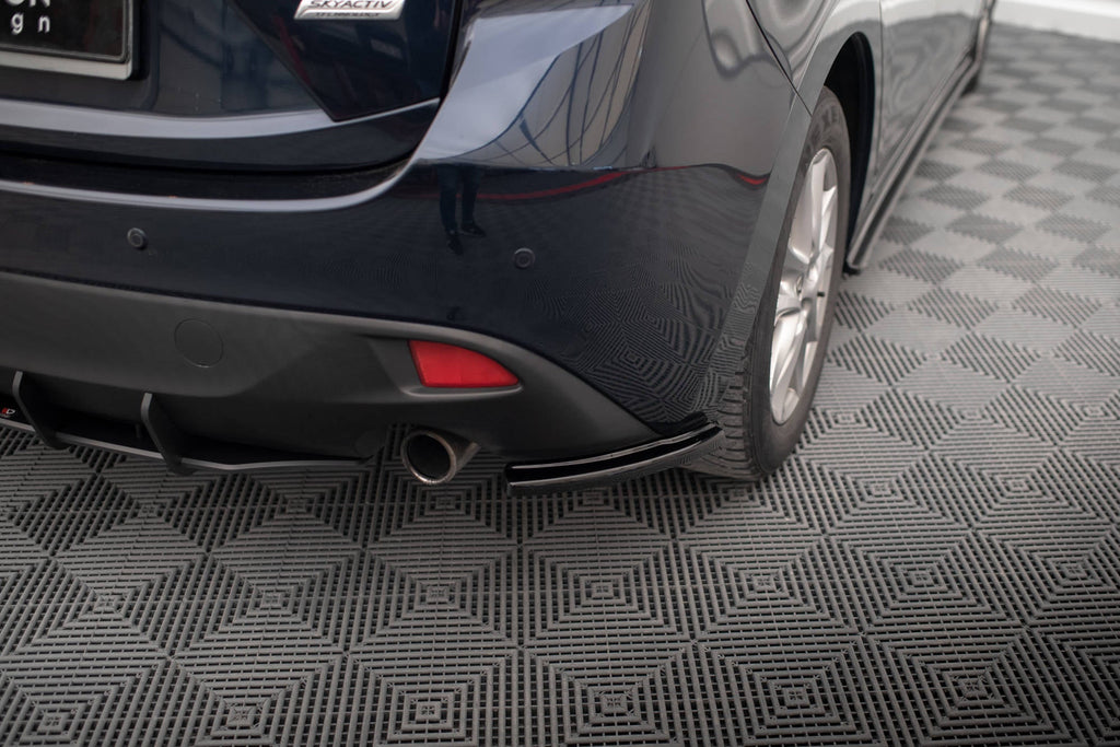 Maxton Design Splitters laterales traseros para Mazda 3 Mk3 - imagen 1