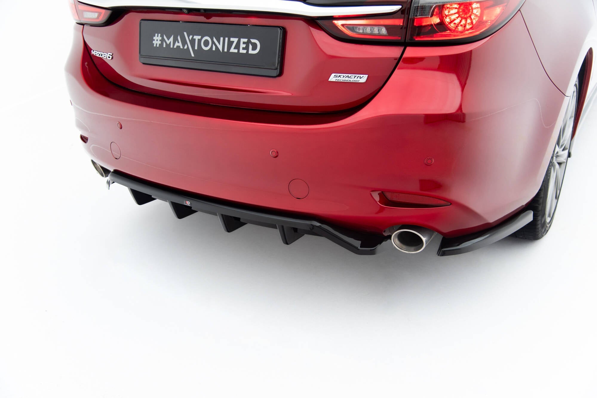 Maxton Design Splitters laterales traseros para Mazda 6 Sedan Mk3 Facelift - imagen 3