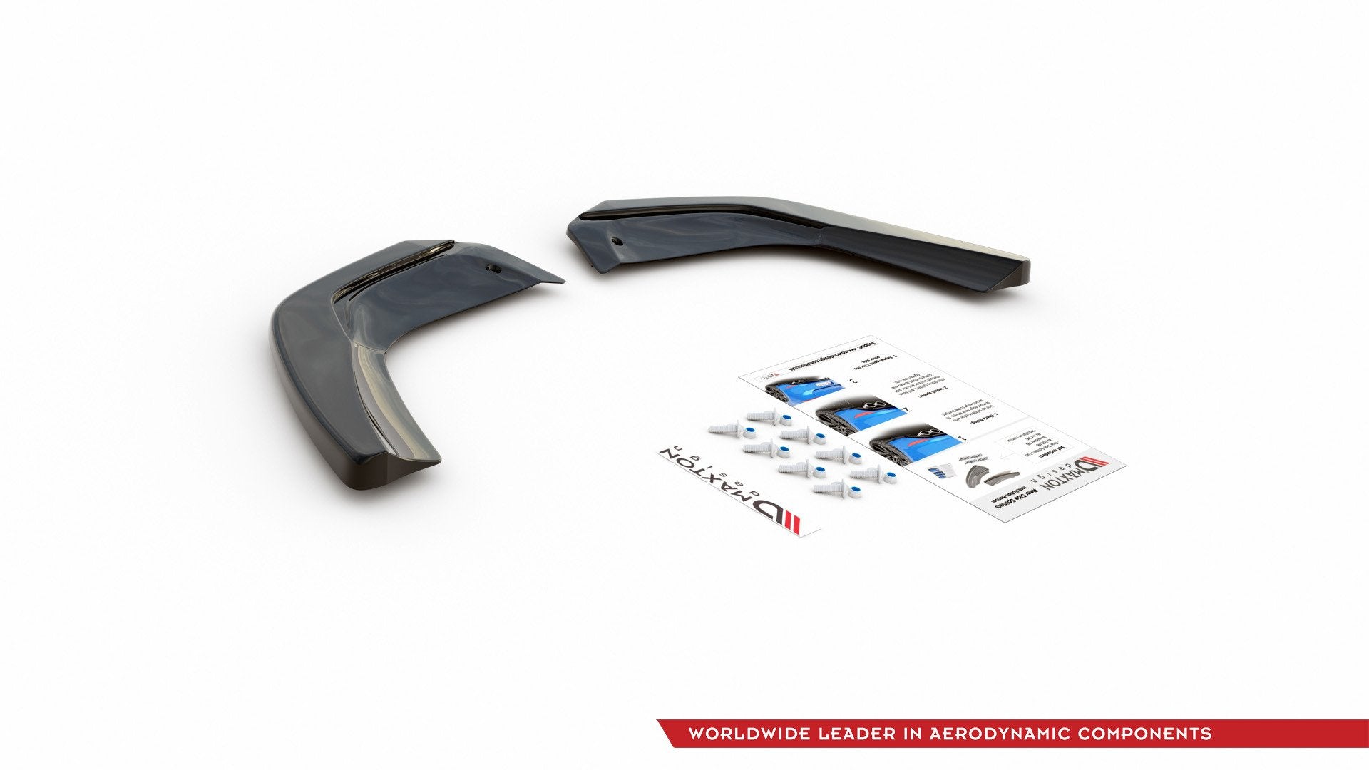 Maxton Design Splitters laterales traseros para Mercedes A35 AMG Aero Hatchback W177 - imagen 6