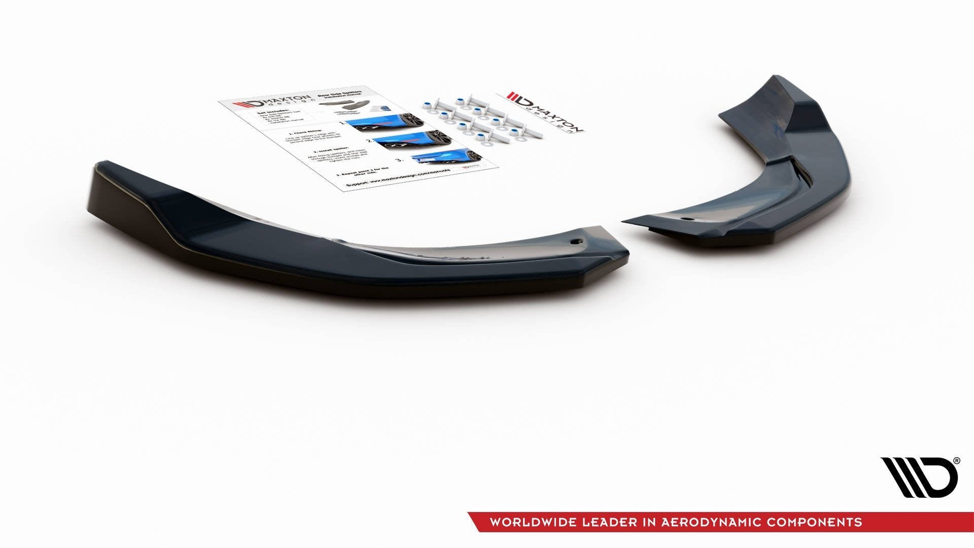 Maxton Design Splitters laterales traseros para Mercedes-AMG A 45 S Aero Pack W177 - imagen 5