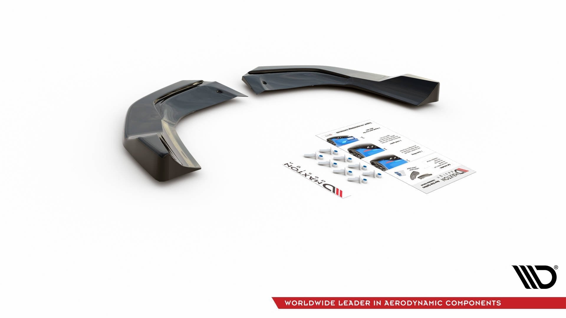 Maxton Design Splitters laterales traseros para Mercedes-AMG A 45 S Aero Pack W177 - imagen 6