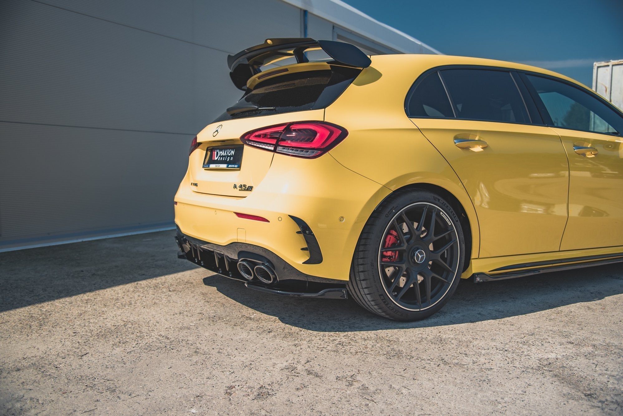 Maxton Design Splitters laterales traseros para Mercedes-AMG A 45 S Aero Pack W177 - imagen 2