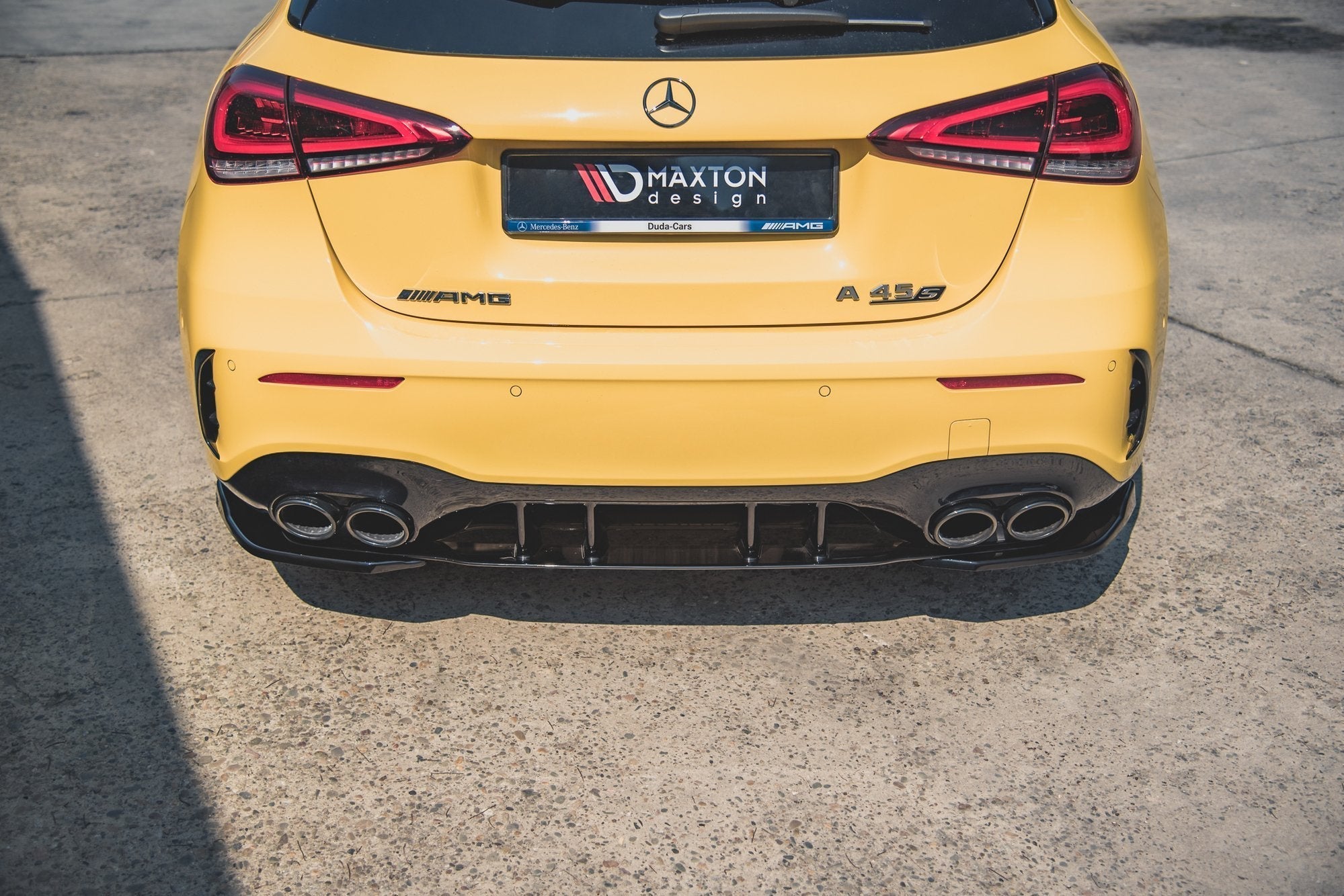 Maxton Design Splitters laterales traseros para Mercedes-AMG A 45 S Aero Pack W177 - imagen 3