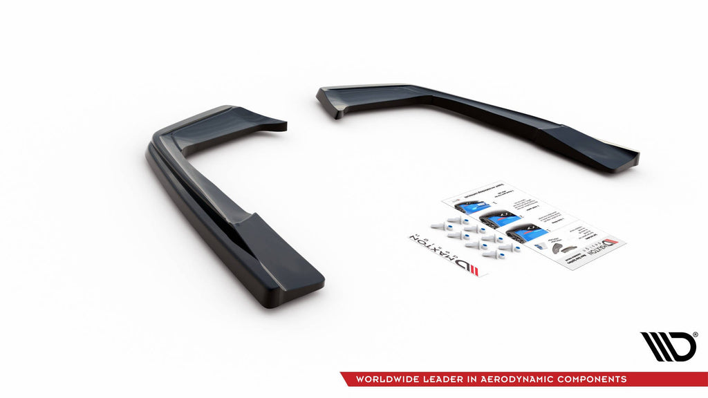 Maxton Design Splitters laterales traseros para Mercedes-AMG C 63AMG Coupe AMG Aero Pack C205 Facelift - imagen 4