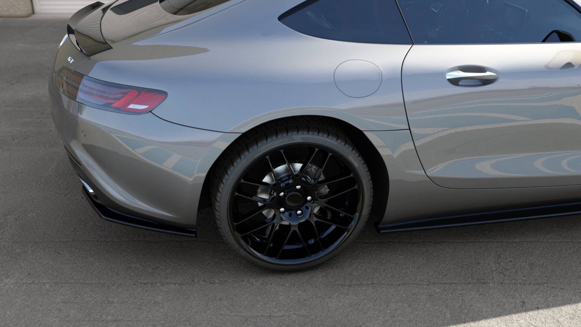Maxton Design Splitters laterales traseros para Mercedes-AMG GT / GT S C190 Facelift - imagen 2