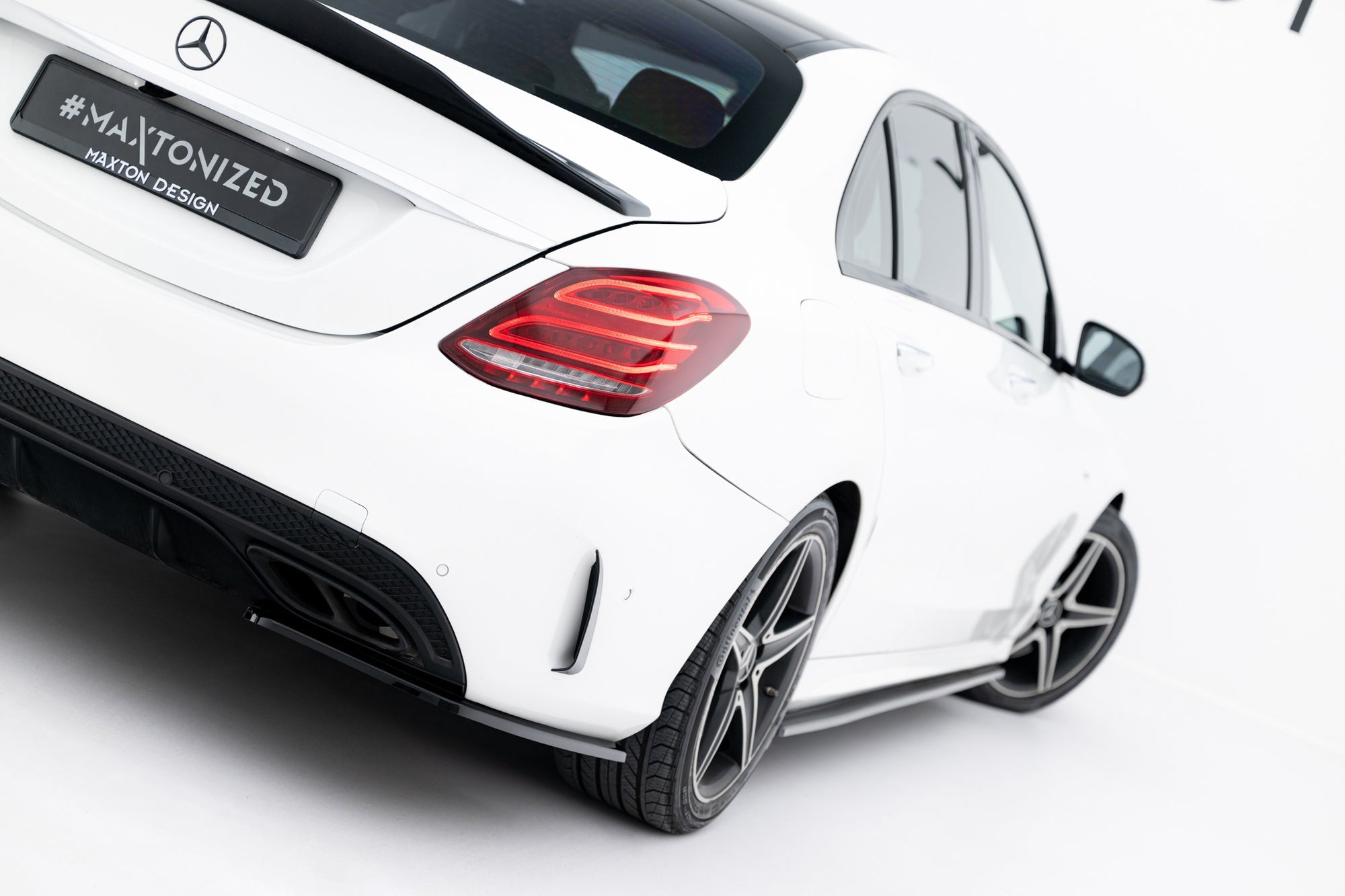 Maxton Design Splitters laterales traseros para Mercedes-Benz C AMG-Line / C43 AMG Sedan W205 - imagen 3