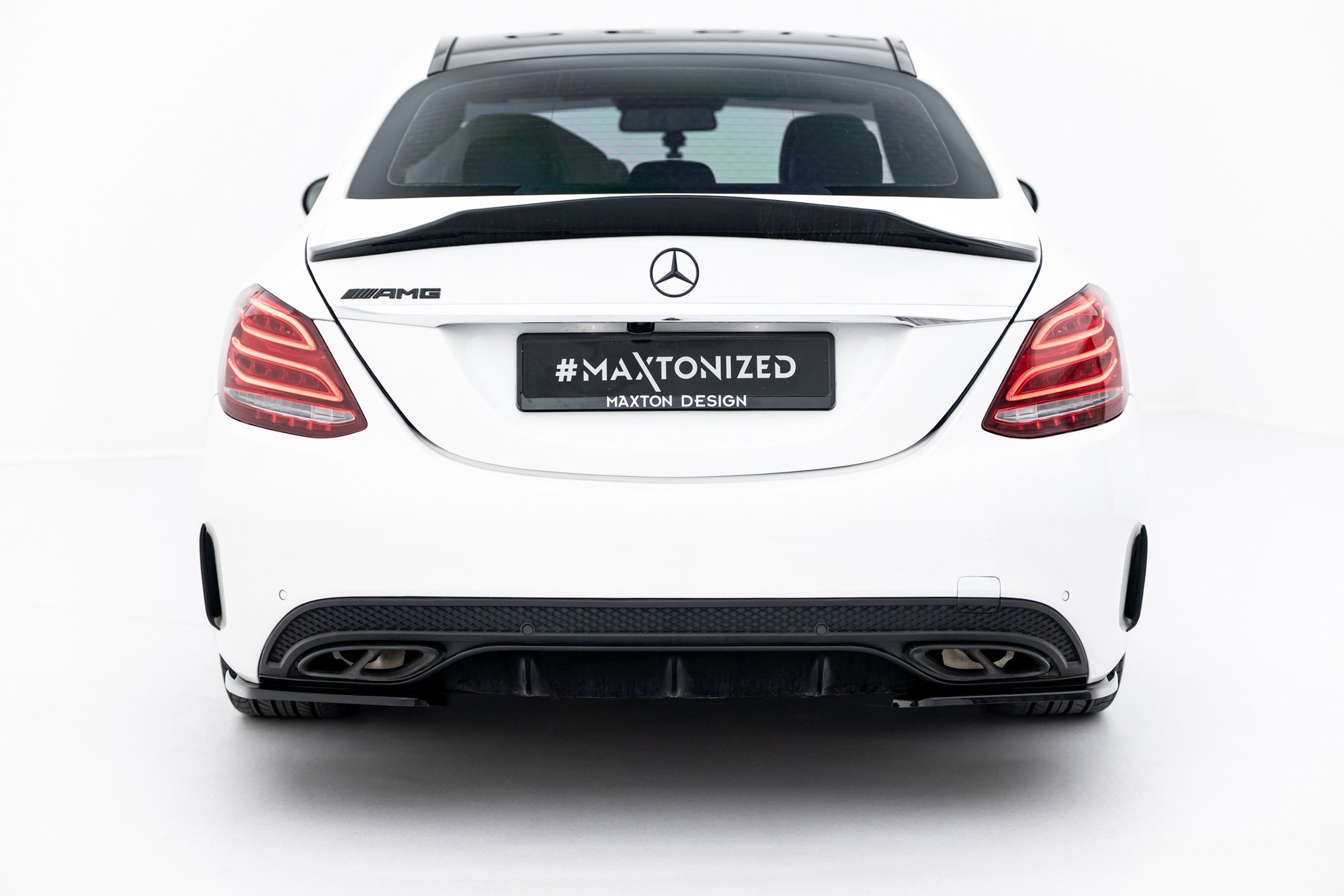 Maxton Design Splitters laterales traseros para Mercedes-Benz C AMG-Line / C43 AMG Sedan W205 - imagen 4