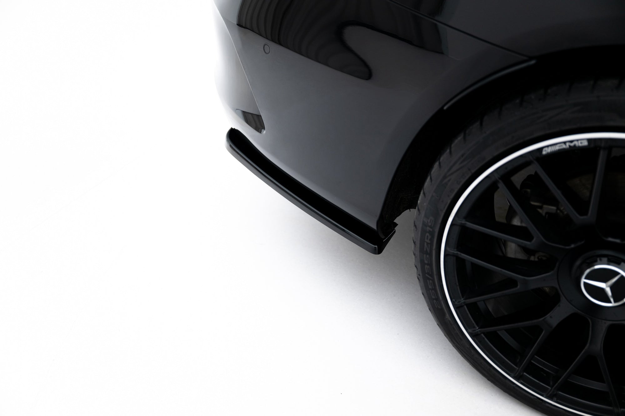 Maxton Design Splitters laterales traseros para Mercedes- Benz C Coupe AMG-Line C205 - imagen 2