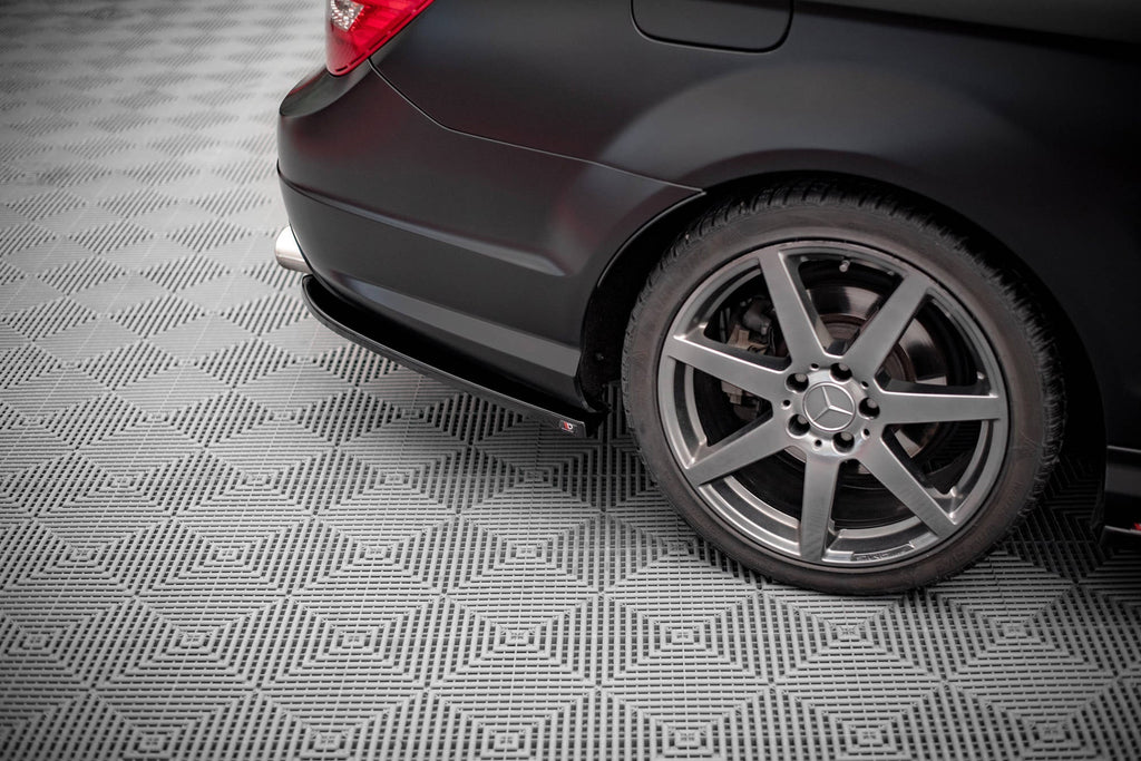 Maxton Design Splitters laterales traseros para Mercedes-Benz C Coupe / Sedan / Estate AMG-Line C204 / W204 Facelift / S204 Facelift - imagen 3